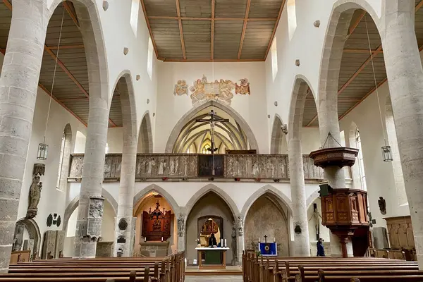 Franziskanerkirche Rothenburg ob der Tauber Innenraum